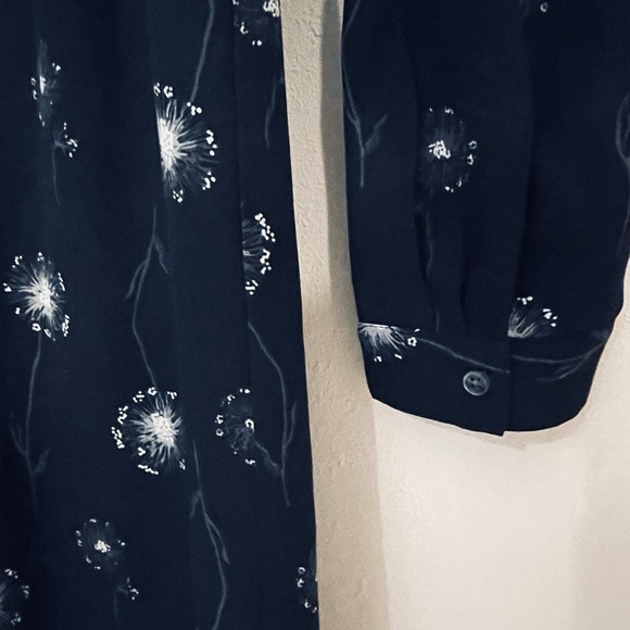 NEW Ann Taylor Tall Dress Floral Work Women's Medium Dandelions MSRP $139 Church - Picture 8 of 14